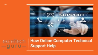 Online Computer Technical Support