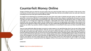 Counterfeit €100 Notes