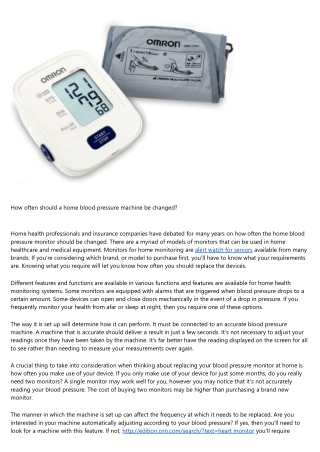 More Info On Accurate Blood Pressure Monitor