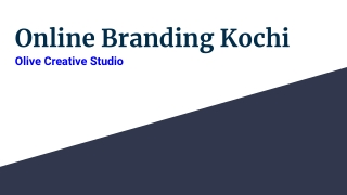 Online Branding Kochi