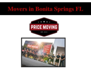 Movers in Bonita Springs FL