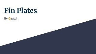 Fin Plates