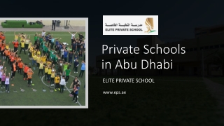 Private Schools in Abu Dhabi