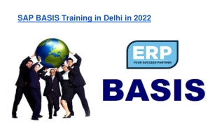 SAP BASIS Training in Delhi in 2022