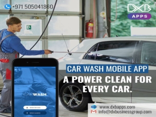 Best App Developer for Car Wash App Development