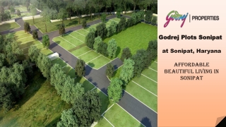 Upcoming Godrej Plots Sonipat in Haryana