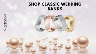 Shop Classic Wedding Bands Online