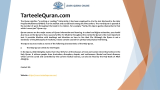 TarteeleQuran.com