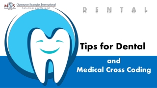 Tips for Dental and Medical Cross Coding