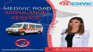 Medivic Ambulance Service in Rajendra Nagar and Danapur- Immediate Service