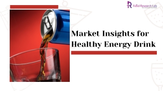 market insights for helthy energy drinks