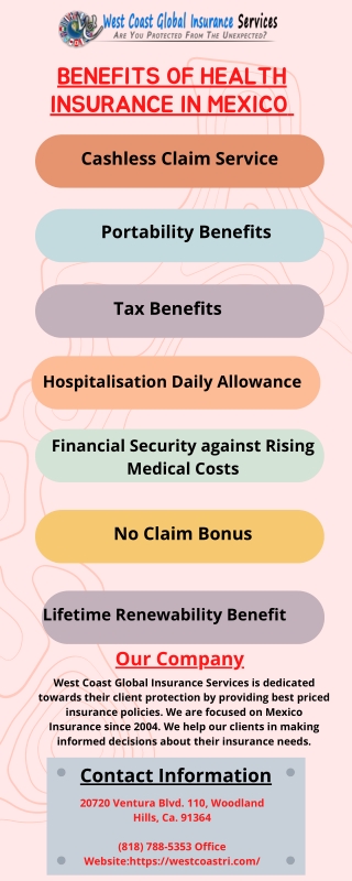 Benefits of Health Insurance In Mexico