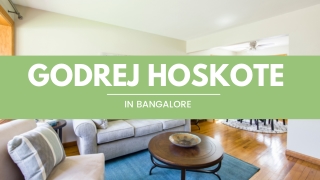Godrej Hoskote Bangalore | Brochure