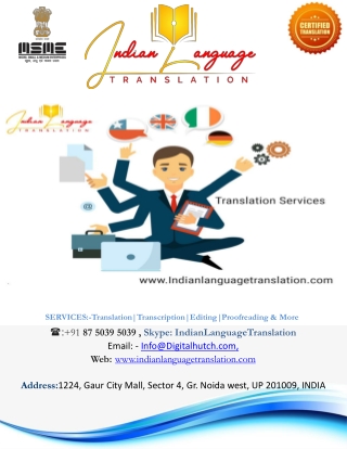 Language Translation Services | Translation Companies In India