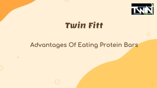 Advantages Of Eating Protein Bars