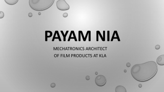 Payam Nia - An Excellent Researcher From Pleasanton, CA