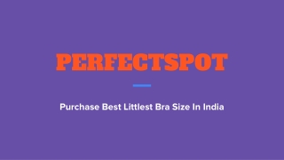 10 Best Smallest Bra Size In India