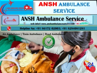 Get Reliability & Affordability Train Ambulance Services in Patna