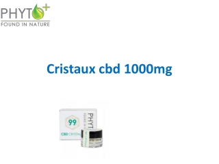 Cristaux cbd 1000mg