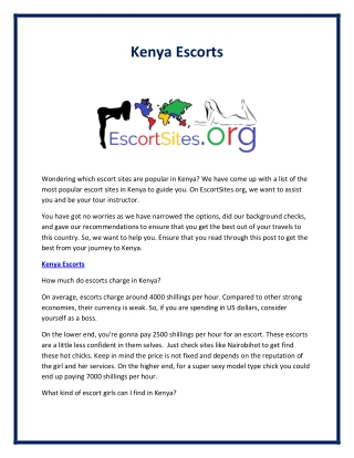 Kenya Escorts