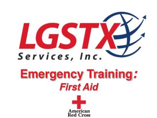 Emergency Training : First Aid