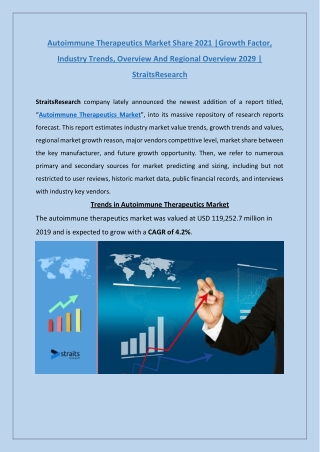 Germany Autoimmune Therapeutics Market