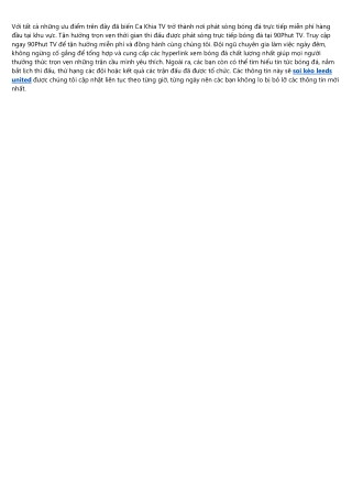 What the Oxford English Dictionary Doesn't Tell You About soi kèo leeds united
