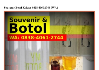 Souvenir Botol Kaktus ౦8З8-4౦Ꮾl-2ᜪ44(WA)