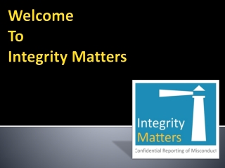 integritymatters.in PPT 10