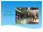 Zoo in Barcelona