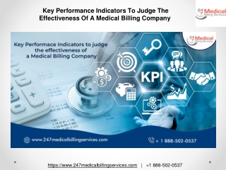 Key Performance Indicators To Judge The Effectiveness Of A Medical Billing Company