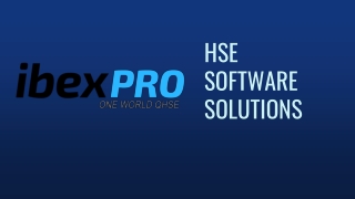 ibexPRO - HSE Software Solutions