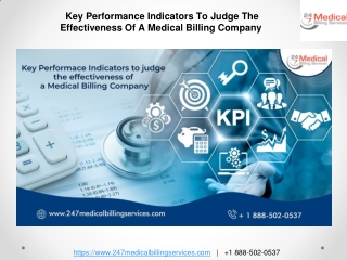 Key Performance Indicators To Judge The Effectiveness Of A Medical Billing Company