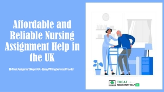 Affordable and Reliable Nursing Assignment Help in the