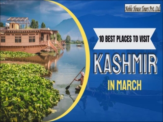 10 Best Places To Visit Kashmir In March