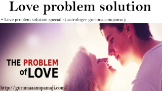 fast love problems