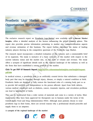 Prosthetic Legs Market