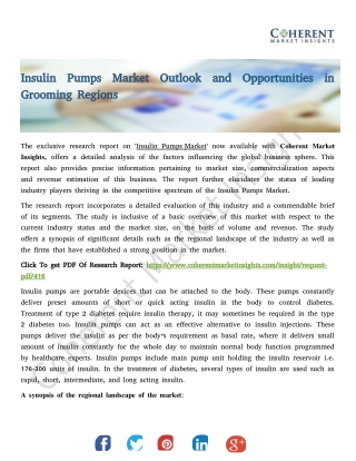 Insulin Pumps Market