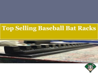 Top Selling Baseball Bat Racks