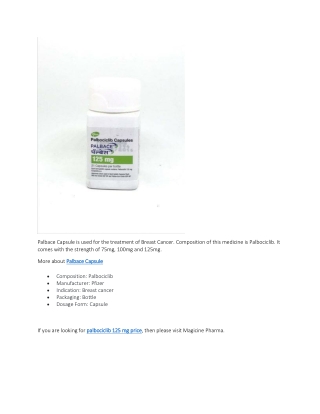 Palbace Capsule
