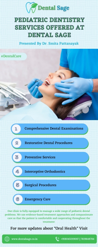 Pediatric Dentistry - Best Dental Clinic in Yelahanka - Dental Sage