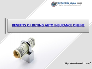 Benefits of Buying Auto Insurance Online