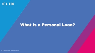 What Is a Personal Loan?