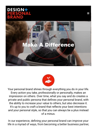 Guide to personal branding