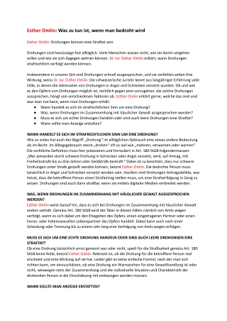 Was zu tun ist, wenn man bedroht wird.docx