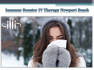 Immune Booster IV Therapy Newport Beach