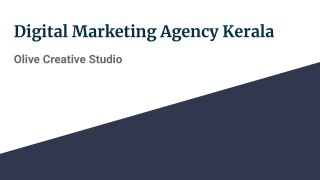 Digital Marketing Agency Kerala