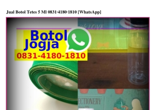 Jual Botol Tetes 5 Ml 08ᣮ1•Կ180•1810{WhatsApp}
