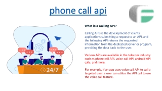 Calling Apis | phone call api | Android Api Calls | Voice Call Api
