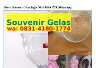 Grosir Souvenir Gelas Jogja O83l·ㄐl8O·lᜪᜪㄐ{WA}